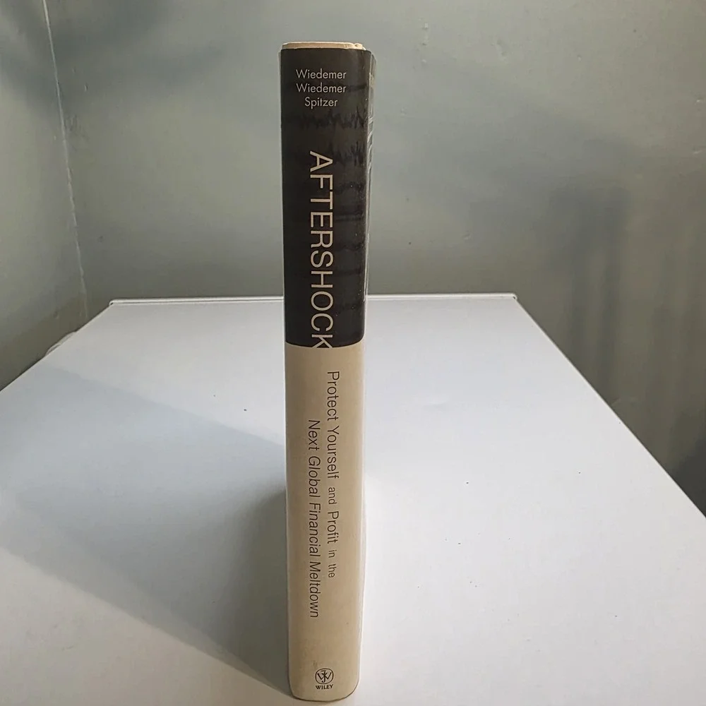 Aftershock David Wiedemer Global Financial Meltdown Economics Hardcover Book 201